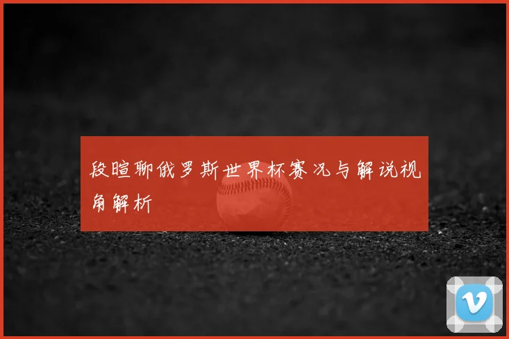 段暄聊俄罗斯世界杯赛况与解说视角解析