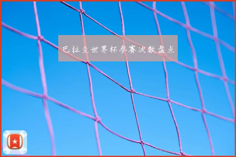 巴拉圭世界杯参赛次数盘点